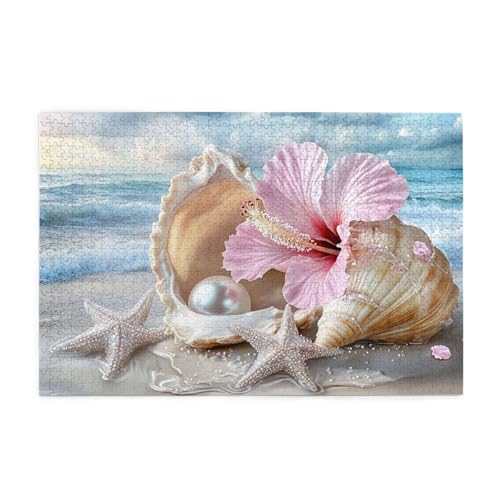 Puzzle Blume Puzzle 1000 Teile, Holzpuzzle Erwachsene Seestern 75x50cm Jigsaw Groß, Geschicklichkeitsspiel für die Ganze Familie Erholung und Entspannung, DIY Jigsaw Geschenke für Home Decor p-561 Puzzle Blume Puzzle 1000 Teile, Holzpuzzle Erwachsene Seestern 75x50cm Jigsaw Groß, Geschicklichkeitsspiel für die Ganze Familie Erholung und Entspannung, DIY Jigsaw Geschenke für Home Decor p-561 von Yuammgxi