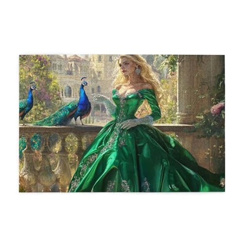 Puzzle Frau Puzzle 1000 Teile, Holzpuzzle Erwachsene Pfau 75x50cm Jigsaw Groß, Geschicklichkeitsspiel für die Ganze Familie Erholung und Entspannung, DIY Jigsaw Geschenke für Home Decor p-1170 Puzzle Frau Puzzle 1000 Teile, Holzpuzzle Erwachsene Pfau 75x50cm Jigsaw Groß, Geschicklichkeitsspiel für die Ganze Familie Erholung und Entspannung, DIY Jigsaw Geschenke für Home Decor p-1170 von Yuammgxi