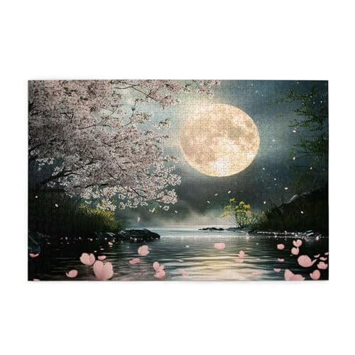 Puzzle Japan Puzzle 1000 Teile, Holzpuzzle Erwachsene Mond 75x50cm Jigsaw Groß, Geschicklichkeitsspiel für die Ganze Familie Erholung und Entspannung, DIY Jigsaw Geschenke für Home Decor p-1087 Puzzle Japan Puzzle 1000 Teile, Holzpuzzle Erwachsene Mond 75x50cm Jigsaw Groß, Geschicklichkeitsspiel für die Ganze Familie Erholung und Entspannung, DIY Jigsaw Geschenke für Home Decor p-1087 von Yuammgxi