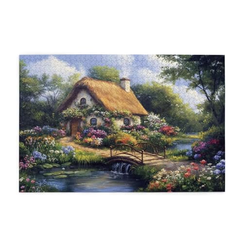Puzzle Landschaft Puzzle 1000 Teile, Holzpuzzle Erwachsene Hütte 75x50cm Jigsaw Groß, Geschicklichkeitsspiel für die Ganze Familie Erholung und Entspannung, DIY Jigsaw Geschenke für Home Decor p-847 Puzzle Landschaft Puzzle 1000 Teile, Holzpuzzle Erwachsene Hütte 75x50cm Jigsaw Groß, Geschicklichkeitsspiel für die Ganze Familie Erholung und Entspannung, DIY Jigsaw Geschenke für Home Decor p-847 von Yuammgxi