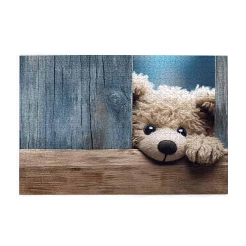 Puzzle Landschaft Puzzle 1000 Teile, Holzpuzzle Erwachsene Kleiner Bär 75x50cm Jigsaw Groß, Geschicklichkeitsspiel für Ganze Familie Erholung und Entspannung, Jigsaw Geschenke für Home Decor p-1686 Puzzle Landschaft Puzzle 1000 Teile, Holzpuzzle Erwachsene Kleiner Bär 75x50cm Jigsaw Groß, Geschicklichkeitsspiel für Ganze Familie Erholung und Entspannung, Jigsaw Geschenke für Home Decor p-1686 von Yuammgxi