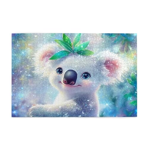 Puzzle Landschaft Puzzle 1000 Teile, Holzpuzzle Erwachsene Koala 75x50cm Jigsaw Groß, Geschicklichkeitsspiel für die Ganze Familie Erholung und Entspannung, DIY Jigsaw Geschenke für Home Decor p-680 Puzzle Landschaft Puzzle 1000 Teile, Holzpuzzle Erwachsene Koala 75x50cm Jigsaw Groß, Geschicklichkeitsspiel für die Ganze Familie Erholung und Entspannung, DIY Jigsaw Geschenke für Home Decor p-680 von Yuammgxi