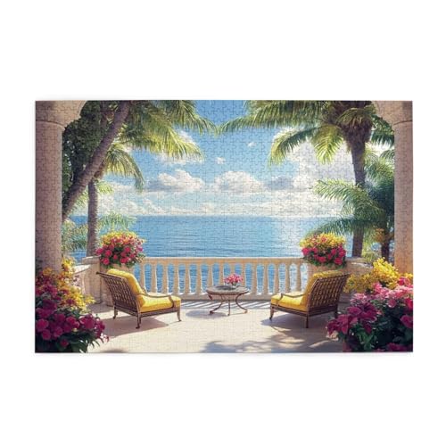Puzzle Landschaft Puzzle 1000 Teile, Holzpuzzle Erwachsene Meer 75x50cm Jigsaw Groß, Geschicklichkeitsspiel für die Ganze Familie Erholung und Entspannung, DIY Jigsaw Geschenke für Home Decor p-1765 Puzzle Landschaft Puzzle 1000 Teile, Holzpuzzle Erwachsene Meer 75x50cm Jigsaw Groß, Geschicklichkeitsspiel für die Ganze Familie Erholung und Entspannung, DIY Jigsaw Geschenke für Home Decor p-1765 von Yuammgxi