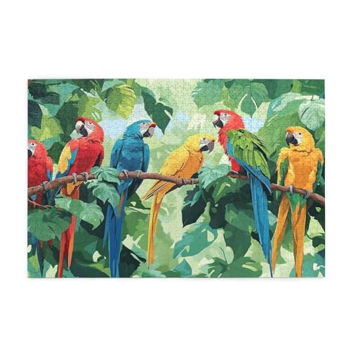 Puzzle Landschaft Puzzle 1000 Teile, Holzpuzzle Erwachsene Papagei 75x50cm Jigsaw Groß, Geschicklichkeitsspiel für die Ganze Familie Erholung und Entspannung, Jigsaw Geschenke für Home Decor p-1664 Puzzle Landschaft Puzzle 1000 Teile, Holzpuzzle Erwachsene Papagei 75x50cm Jigsaw Groß, Geschicklichkeitsspiel für die Ganze Familie Erholung und Entspannung, Jigsaw Geschenke für Home Decor p-1664 von Yuammgxi