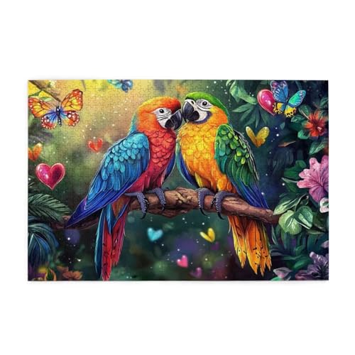Puzzle Landschaft Puzzle 1000 Teile, Holzpuzzle Erwachsene Papagei 75x50cm Jigsaw Groß, Geschicklichkeitsspiel für die Ganze Familie Erholung und Entspannung, Jigsaw Geschenke für Home Decor p-2026 Puzzle Landschaft Puzzle 1000 Teile, Holzpuzzle Erwachsene Papagei 75x50cm Jigsaw Groß, Geschicklichkeitsspiel für die Ganze Familie Erholung und Entspannung, Jigsaw Geschenke für Home Decor p-2026 von Yuammgxi