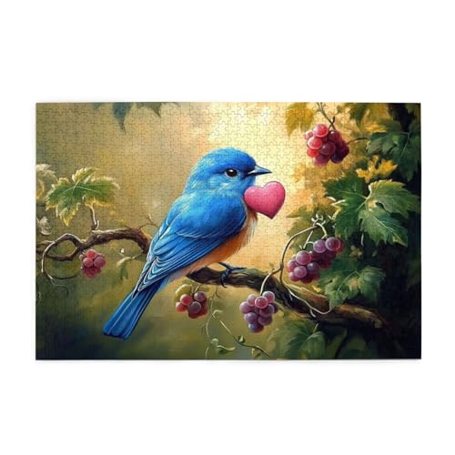 Puzzle Landschaft Puzzle 1000 Teile, Holzpuzzle Erwachsene Vogel 75x50cm Jigsaw Groß, Geschicklichkeitsspiel für die Ganze Familie Erholung und Entspannung, DIY Jigsaw Geschenke für Home Decor p-356 Puzzle Landschaft Puzzle 1000 Teile, Holzpuzzle Erwachsene Vogel 75x50cm Jigsaw Groß, Geschicklichkeitsspiel für die Ganze Familie Erholung und Entspannung, DIY Jigsaw Geschenke für Home Decor p-356 von Yuammgxi