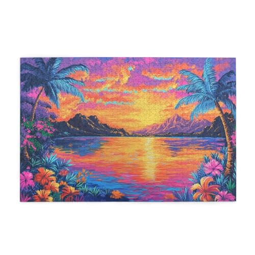 Puzzle Meer Puzzle 1000 Teile, Holzpuzzle Erwachsene Baum 75x50cm Jigsaw Groß, Geschicklichkeitsspiel für die Ganze Familie Erholung und Entspannung, DIY Jigsaw Geschenke für Home Decor p-1950 Puzzle Meer Puzzle 1000 Teile, Holzpuzzle Erwachsene Baum 75x50cm Jigsaw Groß, Geschicklichkeitsspiel für die Ganze Familie Erholung und Entspannung, DIY Jigsaw Geschenke für Home Decor p-1950 von Yuammgxi