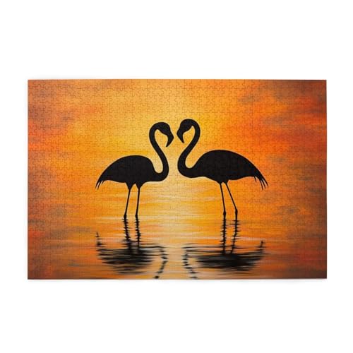 Puzzle Meer Puzzle 1000 Teile, Holzpuzzle Erwachsene Flamingo 75x50cm Jigsaw Groß, Geschicklichkeitsspiel für die Ganze Familie Erholung und Entspannung, DIY Jigsaw Geschenke für Home Decor p-1485 Puzzle Meer Puzzle 1000 Teile, Holzpuzzle Erwachsene Flamingo 75x50cm Jigsaw Groß, Geschicklichkeitsspiel für die Ganze Familie Erholung und Entspannung, DIY Jigsaw Geschenke für Home Decor p-1485 von Yuammgxi