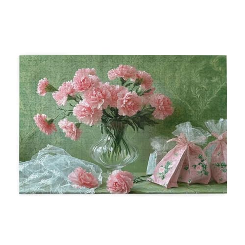Puzzle Rosa Puzzle 1000 Teile, Holzpuzzle Erwachsene Strauß 75x50cm Jigsaw Groß, Geschicklichkeitsspiel für die Ganze Familie Erholung und Entspannung, DIY Jigsaw Geschenke für Home Decor p-1141 Puzzle Rosa Puzzle 1000 Teile, Holzpuzzle Erwachsene Strauß 75x50cm Jigsaw Groß, Geschicklichkeitsspiel für die Ganze Familie Erholung und Entspannung, DIY Jigsaw Geschenke für Home Decor p-1141 von Yuammgxi