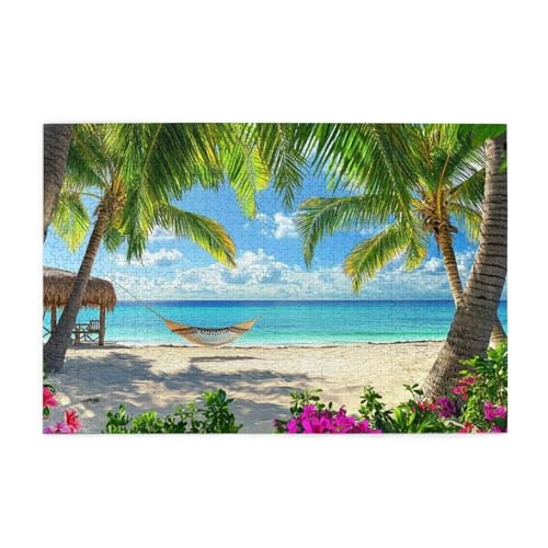 Puzzle Strand Puzzle 1000 Teile, Holzpuzzle Erwachsene Baum 75x50cm Jigsaw Groß, Geschicklichkeitsspiel für die Ganze Familie Erholung und Entspannung, DIY Jigsaw Geschenke für Home Decor p-396 Puzzle Strand Puzzle 1000 Teile, Holzpuzzle Erwachsene Baum 75x50cm Jigsaw Groß, Geschicklichkeitsspiel für die Ganze Familie Erholung und Entspannung, DIY Jigsaw Geschenke für Home Decor p-396 von Yuammgxi
