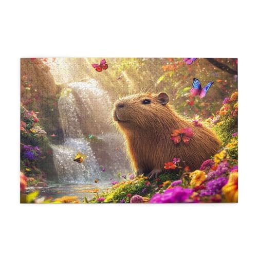 Puzzle Tier Puzzle 1000 Teile, Holzpuzzle Erwachsene Fallen 75x50cm Jigsaw Groß, Geschicklichkeitsspiel für die Ganze Familie Erholung und Entspannung, DIY Jigsaw Geschenke für Home Decor p-761 Puzzle Tier Puzzle 1000 Teile, Holzpuzzle Erwachsene Fallen 75x50cm Jigsaw Groß, Geschicklichkeitsspiel für die Ganze Familie Erholung und Entspannung, DIY Jigsaw Geschenke für Home Decor p-761 von Yuammgxi