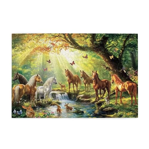 Puzzle Tier Puzzle 1000 Teile, Holzpuzzle Erwachsene Tier 75x50cm Jigsaw Groß, Geschicklichkeitsspiel für die Ganze Familie Erholung und Entspannung, DIY Farbe Jigsaw Geschenke für Home Decor p-121 Puzzle Tier Puzzle 1000 Teile, Holzpuzzle Erwachsene Tier 75x50cm Jigsaw Groß, Geschicklichkeitsspiel für die Ganze Familie Erholung und Entspannung, DIY Farbe Jigsaw Geschenke für Home Decor p-121 von Yuammgxi