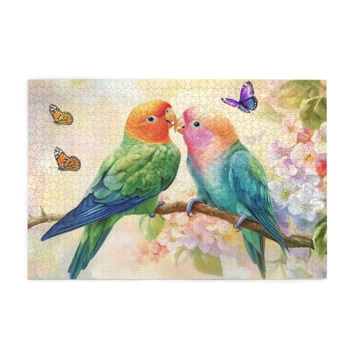 Puzzle Vogel Puzzle 1000 Teile, Holzpuzzle Erwachsene Schmetterling 75x50cm Jigsaw Groß, Geschicklichkeitsspiel für die Ganze Familie Erholung und Entspannung, Jigsaw Geschenke für Home Decor p-419 Puzzle Vogel Puzzle 1000 Teile, Holzpuzzle Erwachsene Schmetterling 75x50cm Jigsaw Groß, Geschicklichkeitsspiel für die Ganze Familie Erholung und Entspannung, Jigsaw Geschenke für Home Decor p-419 von Yuammgxi