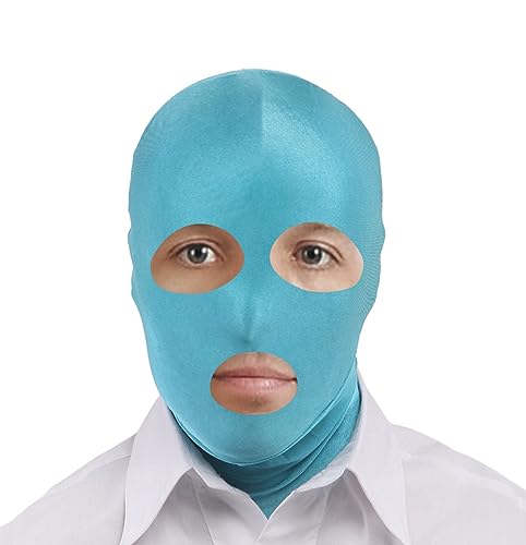 YuanDiann Erwachsene Zentai Maske Cosplay Lycraspandex Stretch Sturmhaube Balaclava Halloween Anime Bühnen Performance Kostüm Blauer See vollständige Abdeckung YuanDiann Erwachsene Zentai Maske Cosplay Lycraspandex Stretch Sturmhaube Balaclava Halloween Anime Bühnen Performance Kostüm Blauer See vollständige Abdeckung von YuanDiann
