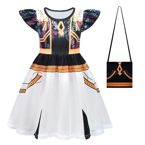 YuanDiann Huntrix Kinder Cosplay Kleid – Rollenspielkleid Uniform Outfit mit Passender Tasche für Halloween, Karneval, Anime Party, Mädchen Kostüm Anzug Set 2# + Tasche 140 YuanDiann Huntrix Kinder Cosplay Kleid – Rollenspielkleid Uniform Outfit mit Passender Tasche für Halloween, Karneval, Anime Party, Mädchen Kostüm Anzug Set 2# + Tasche 140 von YuanDiann