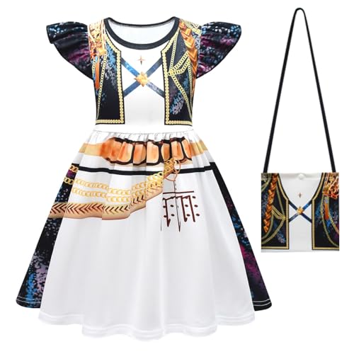YuanDiann Huntrix Kinder Cosplay Kleid – Rollenspielkleid Uniform Outfit mit Passender Tasche für Halloween, Karneval, Anime Party, Mädchen Kostüm Anzug Set 3# + Tasche 130 YuanDiann Huntrix Kinder Cosplay Kleid – Rollenspielkleid Uniform Outfit mit Passender Tasche für Halloween, Karneval, Anime Party, Mädchen Kostüm Anzug Set 3# + Tasche 130 von YuanDiann