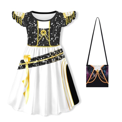 YuanDiann Kinder Huntrix Kostüm Cosplay Kleid Charakter Verkleidung Uniform Outfit mit Passender Tasche für Halloween, Karneval, Anime Party, Mädchen Anzug Set 5# + Tasche 160 YuanDiann Kinder Huntrix Kostüm Cosplay Kleid Charakter Verkleidung Uniform Outfit mit Passender Tasche für Halloween, Karneval, Anime Party, Mädchen Anzug Set 5# + Tasche 160 von YuanDiann