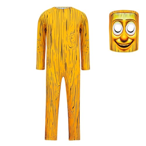 YuanDiann Kinder Italian Brainrot Cosplay Kostüm Tung Tung Tung Sahur Overall mit Maske, Aufblasbarer Keule für Halloween, Karneval & Party Jungen Mädchen Outfit Set 2# + Maske 140 YuanDiann Kinder Italian Brainrot Cosplay Kostüm Tung Tung Tung Sahur Overall mit Maske, Aufblasbarer Keule für Halloween, Karneval & Party Jungen Mädchen Outfit Set 2# + Maske 140 von YuanDiann