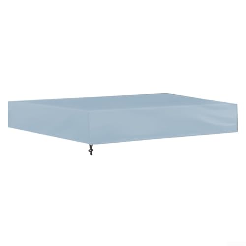 Sandkastenabdeckung, wasserdicht, quadratisch, 210D-Oxford-Stoff, staubdicht, Schutzhülle für Kinder, Outdoor-Spiel, Sandaufbewahrung (grau, 180 x 180 cm) von Yuanpgky