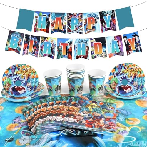 Dragon Geburtstag Deko, Dragon Partygeschirr Set, Dragon Geburtstag Geschirr, Dragon Party Deko, Dragon Teller, Tischdecke, Servietten, Dragon Party Supplies Set, Kindergeburtstag Deko Junge von Yuarlky