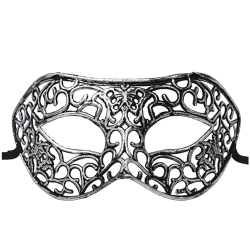 Yudiega Maskerade Maske für Damen Herren, Venezianische Party Ball Masken Vintage Karneval Maske Weihnachten für Verkleidung Cosplay Karneval Zubehör, Maskarade Ball Masken Geeignet für Halloween von Yudiega