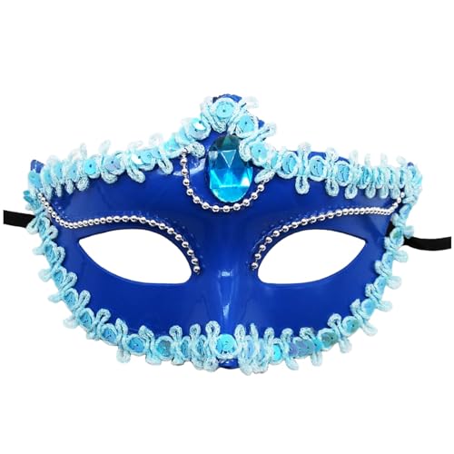 Yudiega Venezianische Maske, Kostüme, Zubehör, venezianische Masken, Ballmasken, Gesichtsmasken, geeignet für Halloween, Karneval, Masken, Masken, 2024 von Yudiega