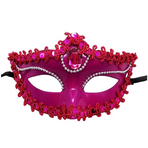 Yudiega Venezianische Maske, Kostüme, Zubehör, venezianische Masken, Ballmasken, Gesichtsmasken, geeignet für Halloween, Karneval, Masken, Masken, 2024 von Yudiega