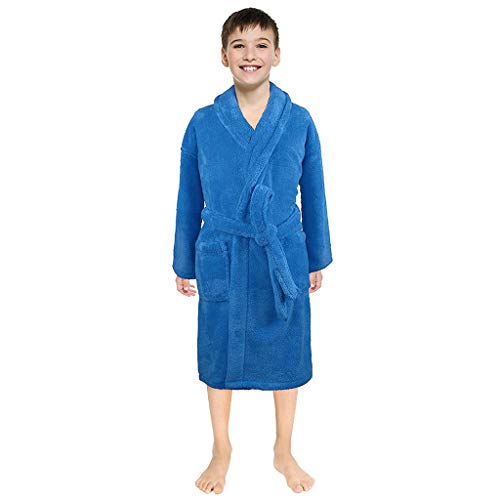 1 Halloween Kostüm Mädchen (Blue, 9-12 Years) von YueYue