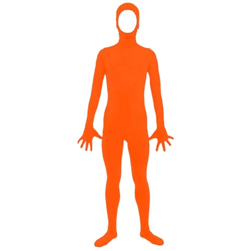 Unisex Cosplay Bodysuit Ganzkörperanzug Tight Bodysuit Kostüm Ganzkörper Overalls Cosplay Jumpsuit für Party Halloween Weihnachten Anime Bühnen Performance Karneval Orange Kostüm (a-Orange, 150) Unisex Cosplay Bodysuit Ganzkörperanzug Tight Bodysuit Kostüm Ganzkörper Overalls Cosplay Jumpsuit für Party Halloween Weihnachten Anime Bühnen Performance Karneval Orange Kostüm (a-Orange, 150) von YueYue