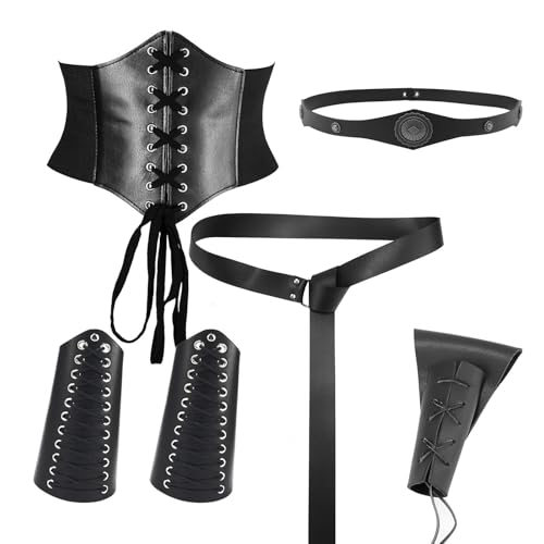 YueYue Mittelalter kleid kleid Damen Mittelalter Kostüm Mittelalterliches Kapuzenkleid-Set für Damen Kapuzenkleid mit Gürtel Vintage-Goldtasche Korsett Kniestrümpfe Cosplay Kostüme Feuerwehrmann (L) YueYue Mittelalter kleid kleid Damen Mittelalter Kostüm Mittelalterliches Kapuzenkleid-Set für Damen Kapuzenkleid mit Gürtel Vintage-Goldtasche Korsett Kniestrümpfe Cosplay Kostüme Feuerwehrmann (L) von YueYue