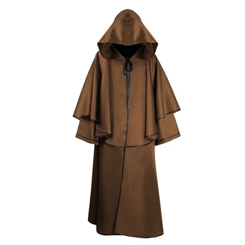 YueYue Tägliche lässige Mode Cosplay Kostüm Robe Kokichi Oma Cosplay Kostüm (Coffee, L) von YueYue
