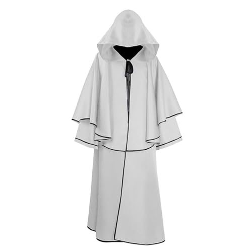 YueYue Tägliche lässige Mode Cosplay Kostüm Robe Kokichi Oma Cosplay Kostüm (White, S) von YueYue