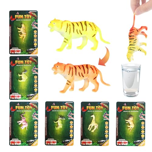 Yuecjian Farbwechselnde Tiere Spielzeug | 6 Tierfiguren Wasserspielzeug Für Kinder,Pädagogisches Lernspiel Für Kinder Kindergarten Schule Geburtstagsparty Weihnachten von Yuecjian