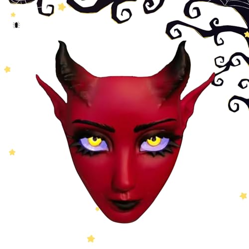 Yuecjian Halloween Maske für Erwachsene - Horror Grusel-Clown Kostüm - Verstellbare bequeme Gesichtsbedeckung als Verkleidungszubehör für Rollenspiel, Karneval, Feiern, Feste, Auftritte, Yuecjian Halloween Maske für Erwachsene - Horror Grusel-Clown Kostüm - Verstellbare bequeme Gesichtsbedeckung als Verkleidungszubehör für Rollenspiel, Karneval, Feiern, Feste, Auftritte, von Yuecjian