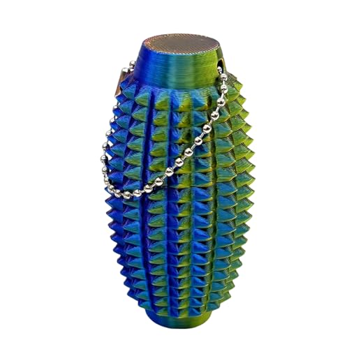 Yuecjian Hand Spielzeug, Stressabbau Schlüsselanhänger Charm, 3D Gedruckter Fidget Charm Für Erwachsene Schreibtisch Tasche Zuhause Geburtstag Deko von Yuecjian