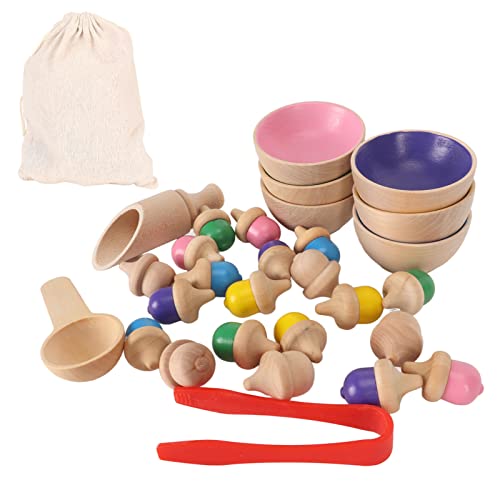 Yuecoom Holz -Farbsortierspiel entwickelt feinmotorische Fähigkeiten logisches Denken und Zählen des Lernens für Kinder im Vorschulalter Yuecoom Holz -Farbsortierspiel entwickelt feinmotorische Fähigkeiten logisches Denken und Zählen des Lernens für Kinder im Vorschulalter von Yuecoom
