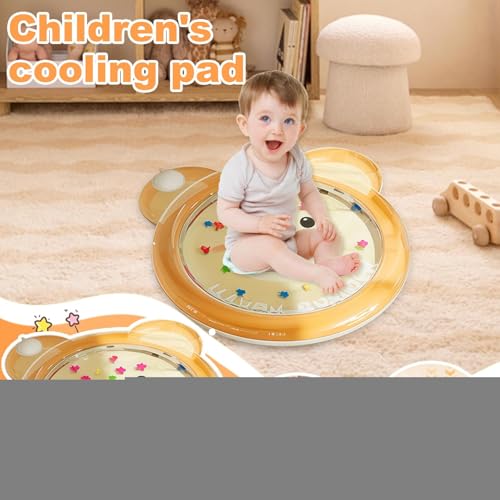 Yuemeuy Baby Wasserspielmatte - Cartoon Tiere Kühlende Aktivitätsmatte - Faltbare Sensorik Matte Babyspielzeug Für Mädchen Kleinkinder Yuemeuy Baby Wasserspielmatte - Cartoon Tiere Kühlende Aktivitätsmatte - Faltbare Sensorik Matte Babyspielzeug Für Mädchen Kleinkinder von Yuemeuy