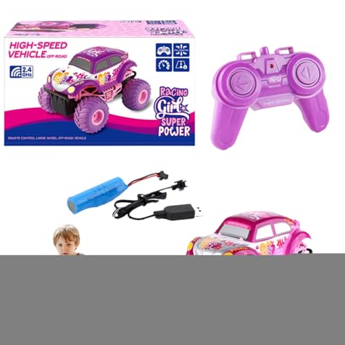 Yuemeuy RC Auto Für | Fernbedienbares Geländefahrzeug | 2.4 Ghz Geländegängiger Crawler Truck Spielzeug Für Kinder Mädchen Ab 5 Jahren Zum Geburtstag Oder Fest von Yuemeuy