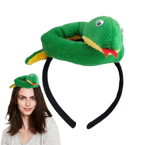 Yuemeuy Schlangen Stirnband Kopfschmuck | Plüsch Haaraccessoires Kostüm | Weiches Bequemes Kopfband Damen Erwachsene | Damen Feste Yuemeuy Schlangen Stirnband Kopfschmuck | Plüsch Haaraccessoires Kostüm | Weiches Bequemes Kopfband Damen Erwachsene | Damen Feste von Yuemeuy