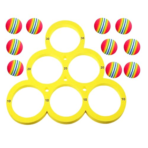 Yuemeuy Wasserspielzeug Kinder Poolspielzeuge | Wurfspiel Für Poolbälle | Schwimmende Schaumstoffringe Mit 10 Eva-Bällen | Schwimmbad-Spielzeug | Poolwasserspielzeug Für Sommer Poolparty Und Beach Yuemeuy Wasserspielzeug Kinder Poolspielzeuge | Wurfspiel Für Poolbälle | Schwimmende Schaumstoffringe Mit 10 Eva-Bällen | Schwimmbad-Spielzeug | Poolwasserspielzeug Für Sommer Poolparty Und Beach von Yuemeuy