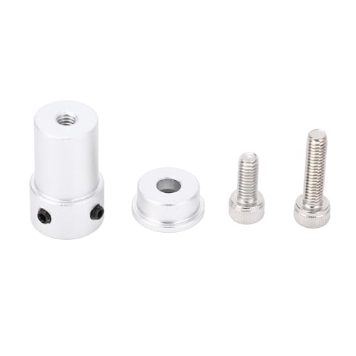 Wellenkupplung, 5 mm Aluminiumlegierung, stabile Verbindung, Wellenkupplungsstecker für Roboterrad-Gleichstrommotor von Yuezhongoo