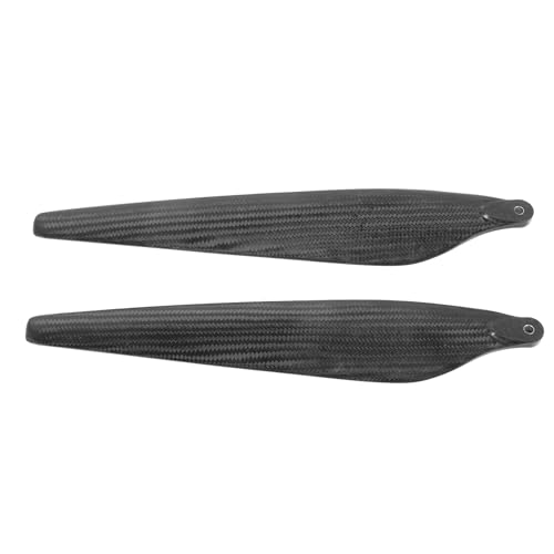 Yuezhongoo 2PCS Klapppropellerblätter Kohlefaser Geräuscharm Leicht für X8 Plus 8120 Motor UAV Drone (CW) von Yuezhongoo