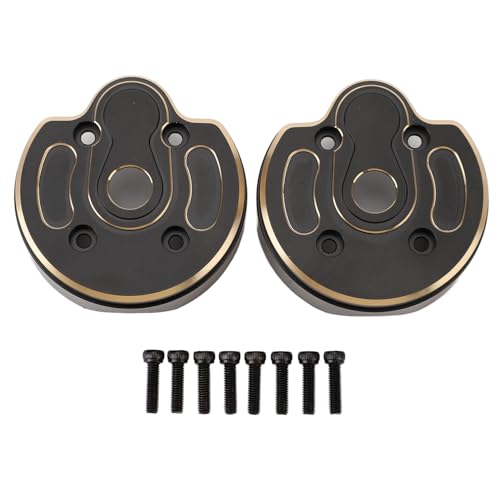 Yuezhongoo 2PCS Messing Differential Abdeckungen Vorne Hinterachse Diff Abdeckung Ersatz für Capra für SCX10 III 1/10 RC Crawler Auto Yuezhongoo 2PCS Messing Differential Abdeckungen Vorne Hinterachse Diff Abdeckung Ersatz für Capra für SCX10 III 1/10 RC Crawler Auto von Yuezhongoo