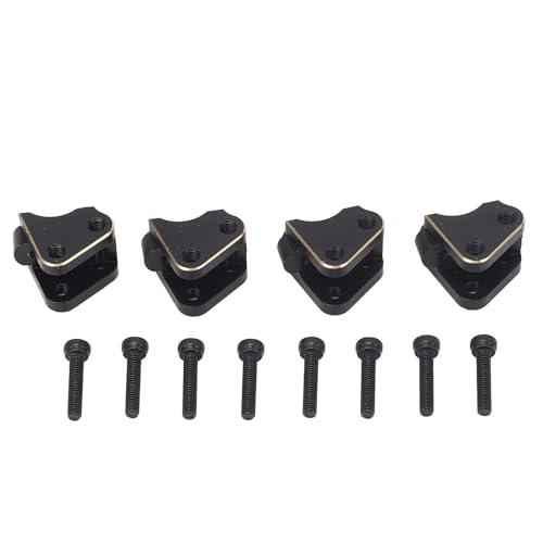 Yuezhongoo 4PCS RC Crawler Link Mount Montage Schwarz Beschichtung Erhöhung für Hinterachgewichte Achse Rang Rang Mount für scx10 II AR44 Yuezhongoo 4PCS RC Crawler Link Mount Montage Schwarz Beschichtung Erhöhung für Hinterachgewichte Achse Rang Rang Mount für scx10 II AR44 von Yuezhongoo