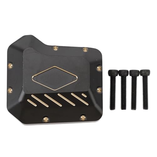 Yuezhongoo Brass Diff Cover with Screws Axle Bridge Differential Cover Replacement for RC Crawler Car Electrophoretic Black Yuezhongoo Brass Diff Cover with Screws Axle Bridge Differential Cover Replacement for RC Crawler Car Electrophoretic Black von Yuezhongoo