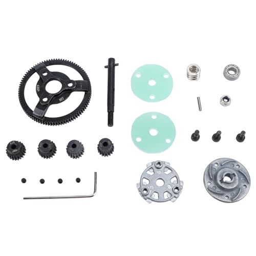 Yuezhongoo RC Car Gear Set Professional Spur Gear Upgrade Set 90T Large Gear with 18T 19T 20T 21T Motor Pinion Kit for Slash 2WD 1/10 RC Car Yuezhongoo RC Car Gear Set Professional Spur Gear Upgrade Set 90T Large Gear with 18T 19T 20T 21T Motor Pinion Kit for Slash 2WD 1/10 RC Car von Yuezhongoo