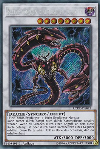 LCKC-DE071 - Beelze von den Diabolischen Drachen - Secret Rare - Yu-Gi-Oh - Deutsch - 1. Auflage LCKC-DE071 - Beelze von den Diabolischen Drachen - Secret Rare - Yu-Gi-Oh - Deutsch - 1. Auflage von COXZD