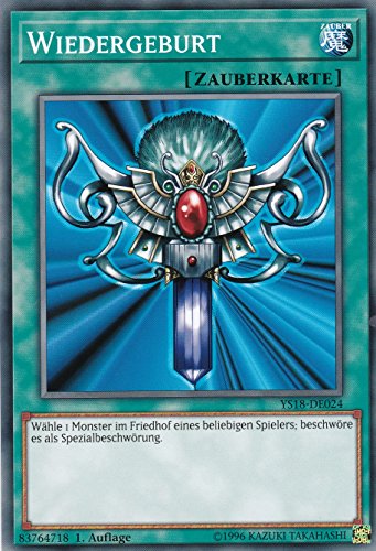 YS18-DE024 - Wiedergeburt - Common - Yu-Gi-Oh - Deutsch - 1. Auflage von Yugioh! TCG