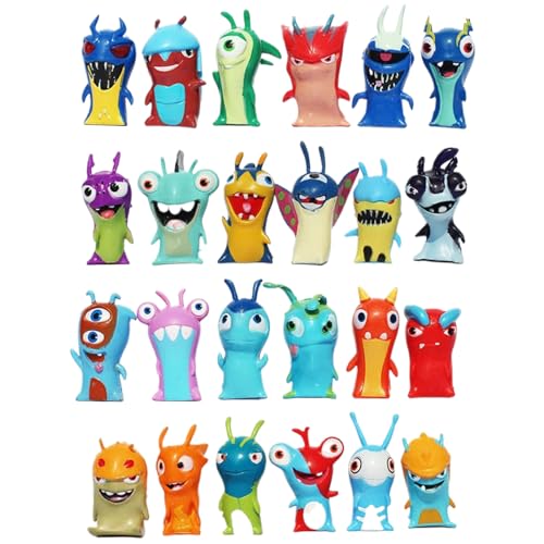 Anime Action Figuren Set | 24 Sammelfiguren Kollektion,Mini Deko Figuren Für Zuhause Tischdekoration Kinder Erwachsene Sammlung Anime Action Figuren Set | 24 Sammelfiguren Kollektion,Mini Deko Figuren Für Zuhause Tischdekoration Kinder Erwachsene Sammlung von Yugugomo