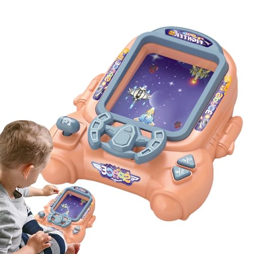 Mini-Lenkrad-Spielzeug, Retro-Handspielkonsole - Fahrendes Lenkrad-Spielkonsolenspielzeug | Bequemes Griff-Lernspielzeug für Neujahr, Geburtstag, Kindertag, Weihnachten, Party Mini-Lenkrad-Spielzeug, Retro-Handspielkonsole - Fahrendes Lenkrad-Spielkonsolenspielzeug | Bequemes Griff-Lernspielzeug für Neujahr, Geburtstag, Kindertag, Weihnachten, Party von Yugugomo
